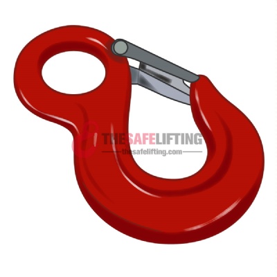 YF013 G80 Eye Sling Hooks With Safety Latch