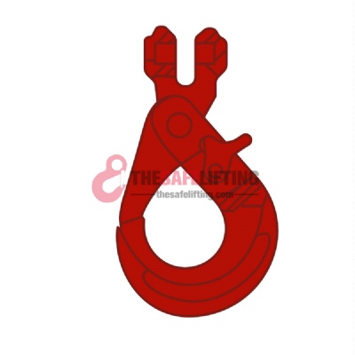 YF248 G80 Clevis Self-locking Safety Hook Italian Type