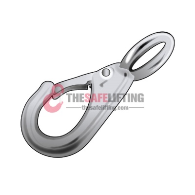 Snap Hook With Fixed Eye