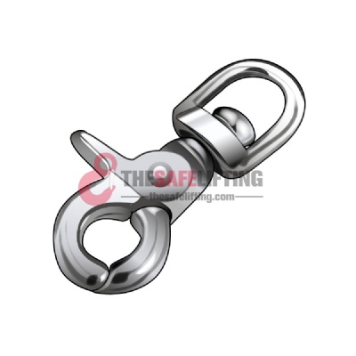 Swivel Trigger Snap Jumbo Type Strap Eye Hook